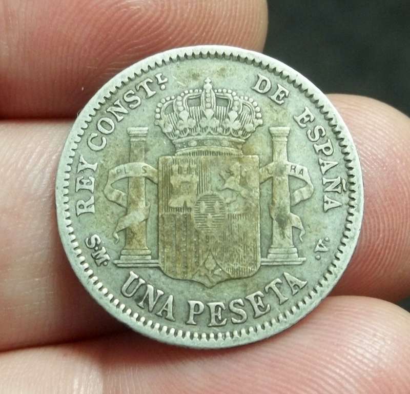 Spain 1 Peseta 1904