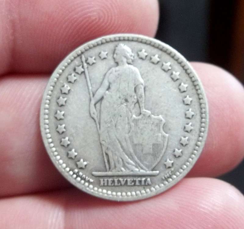 Switzerland 1 Franc 1916