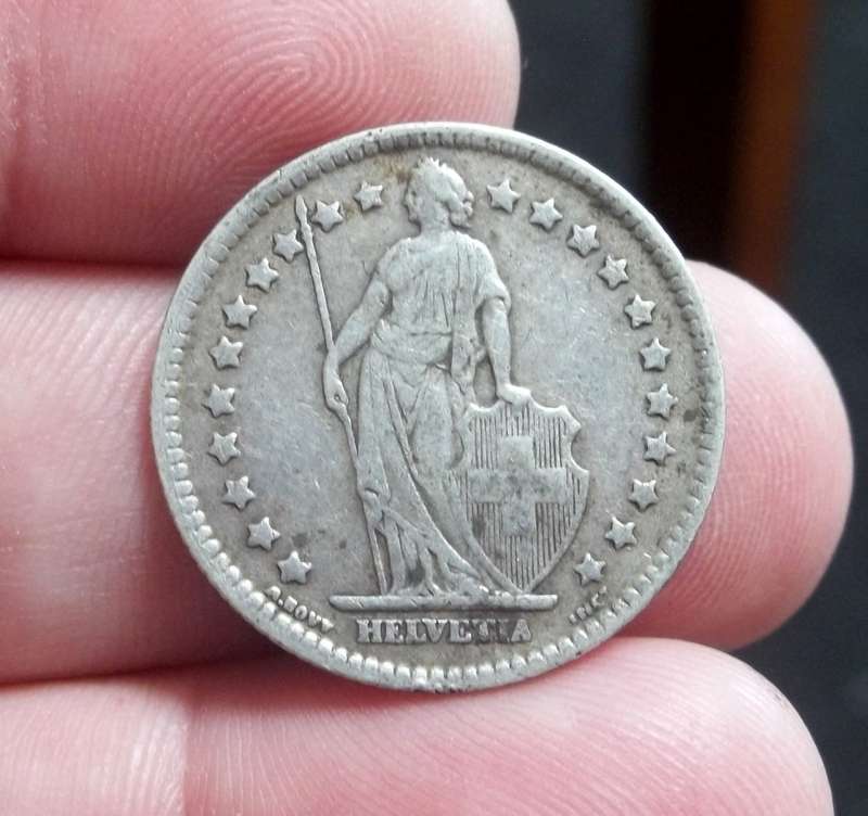 Switzerland 1 Franc 1921
