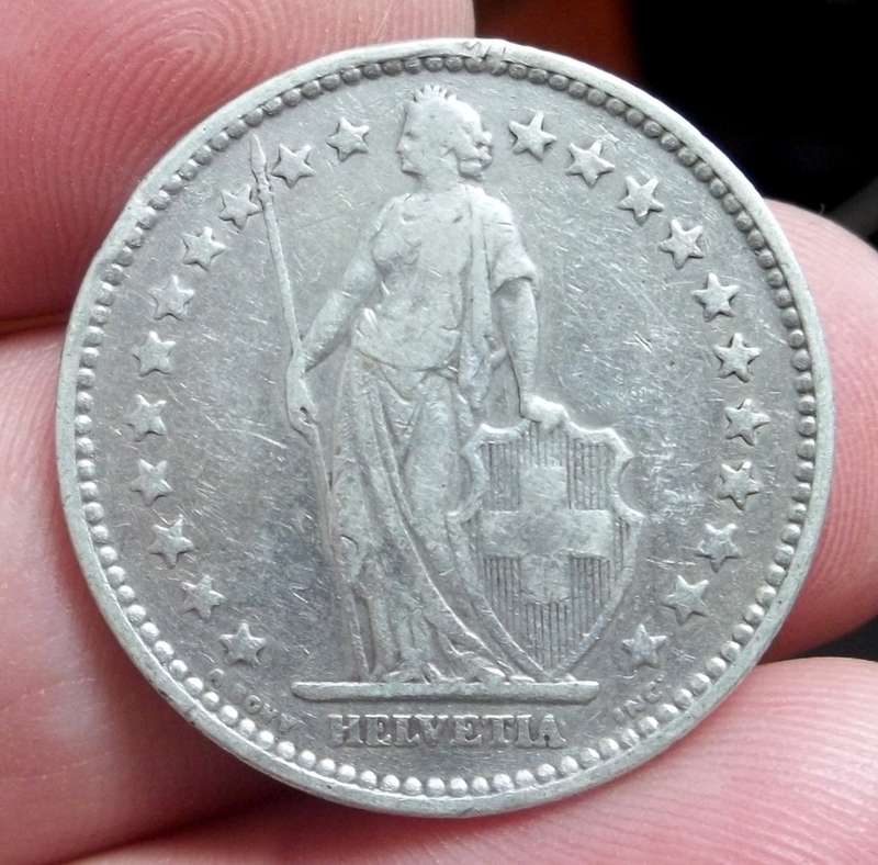 Switzerland 2 Francs 1911