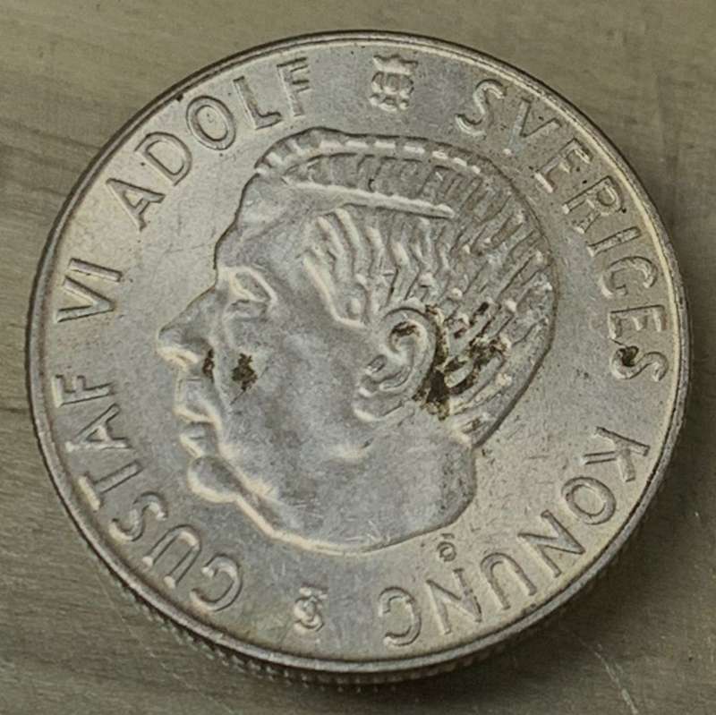 Sweden 1 Krona 1960 - Nice condition