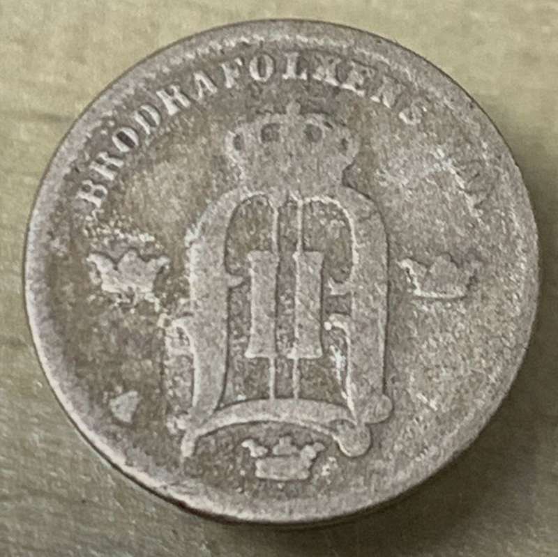 Sweden 10 Ore 1874