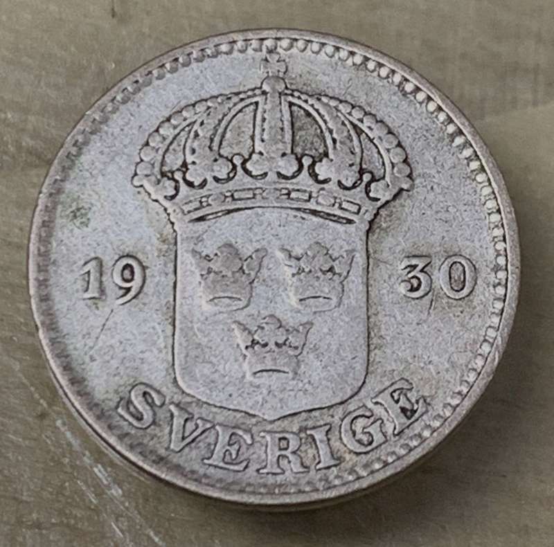 Sweden 25 Ore 1930