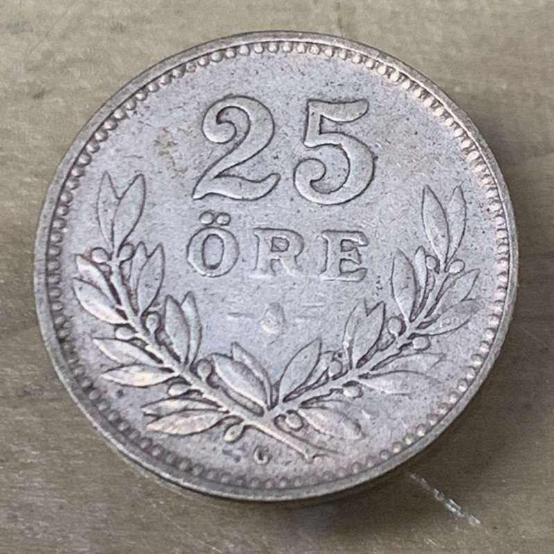 Sweden 25 Ore 1936