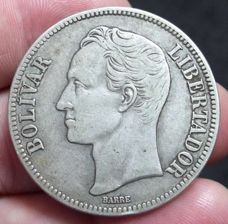 Venezuela 5 Bolivares 1929