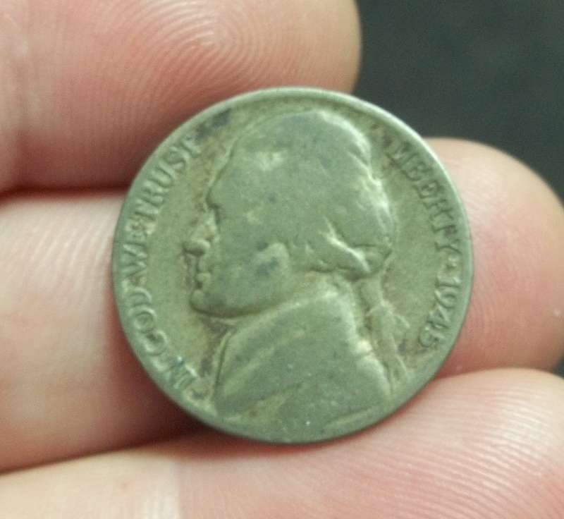 USA 5 Cents 1945