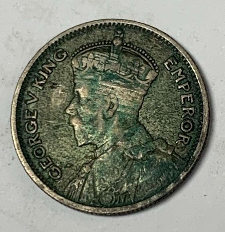 New Zealand Sixpence 1933