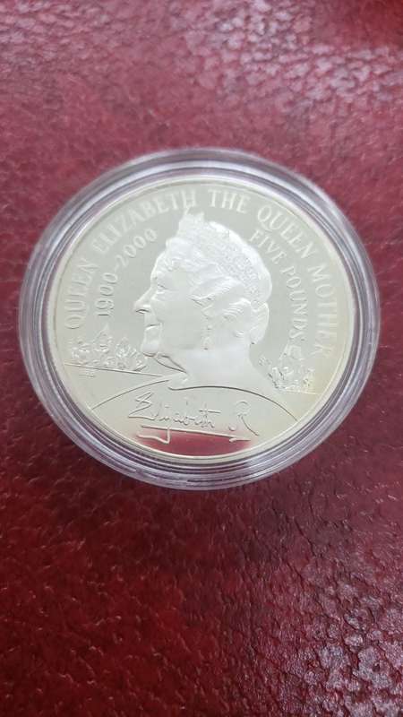 UK Silver Centenary Crown 2000
