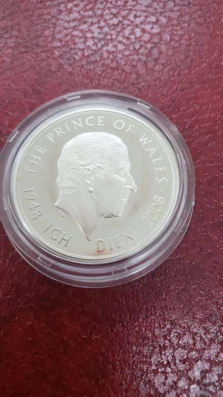 UK 2008 Prince of Wales Five Pounds Proof