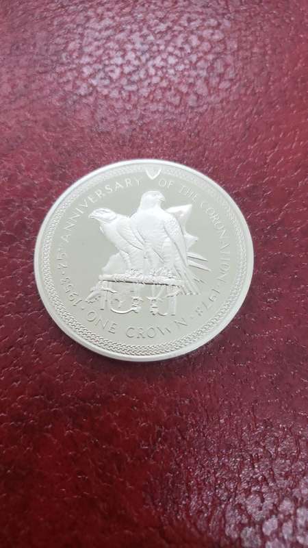 Queen Elizabeth ll 25th Coronation Anniversary Proof Crown