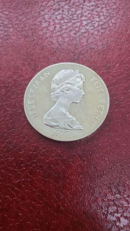 The Queen`s Silver Jubilee Appeal Silver Proof Crown