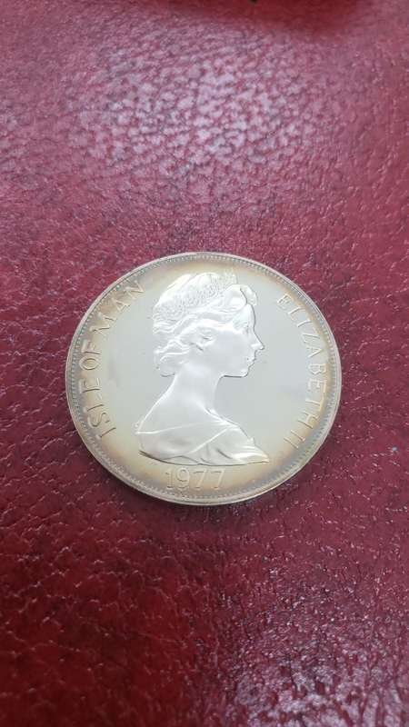 The Queen`s Silver Jubilee Appeal Silver Proof Crown