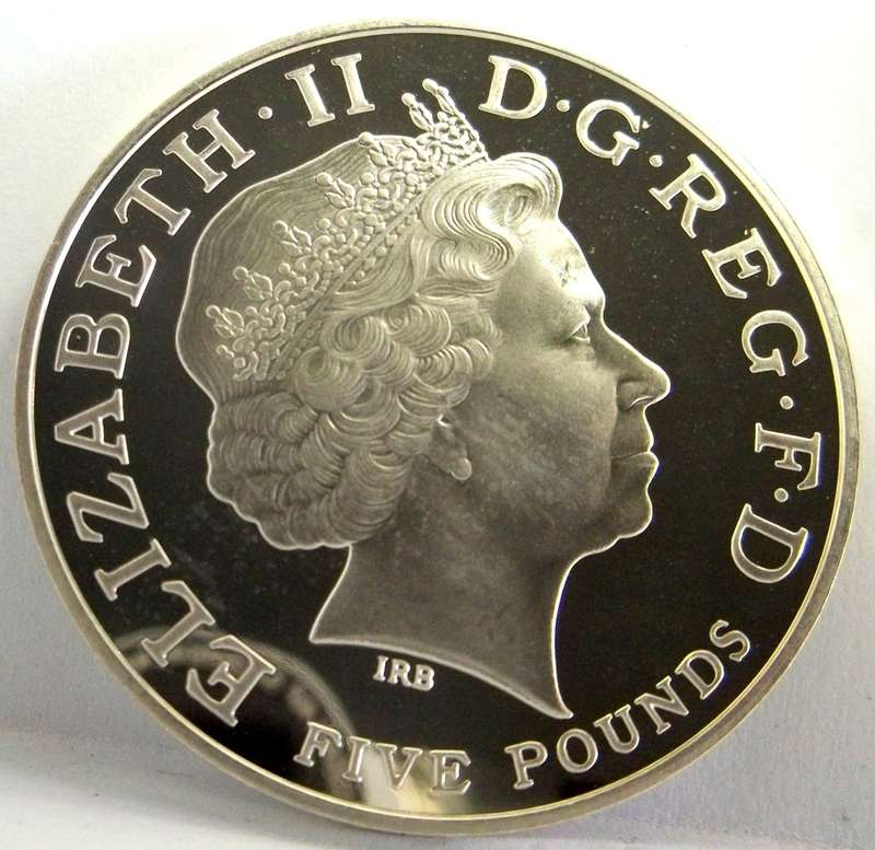 UK Vivat Regina 2006 Five Pounds