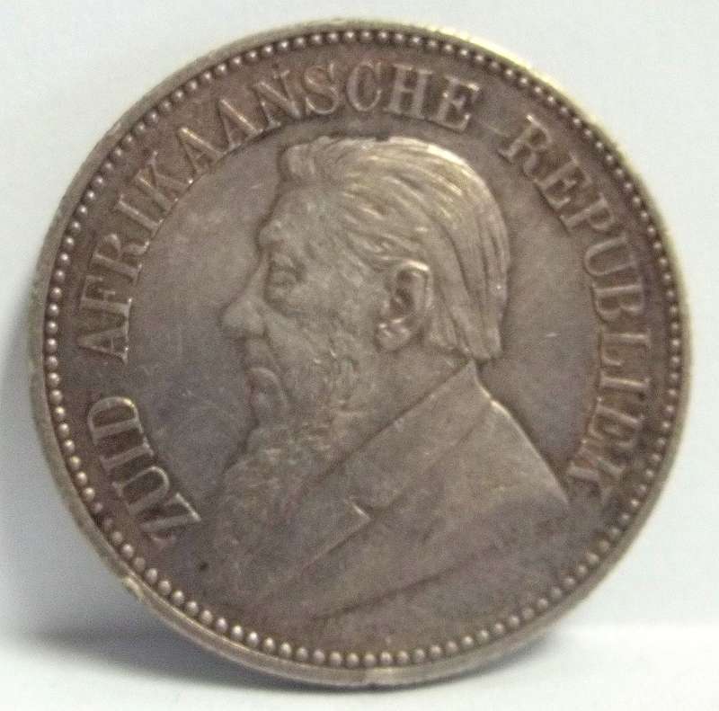 ZAR 1897 Two and a Half Shillings - Nice condition
