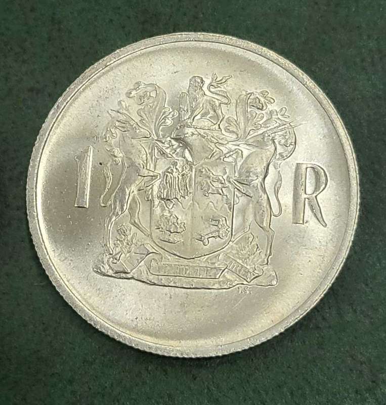 RSA 1 Rand 1969E - UNC condition