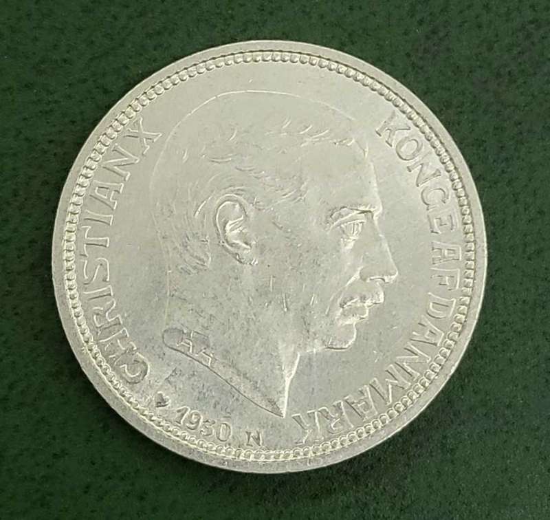 Denmark 2 Kroner 1930 - King Christian 60th Birthday