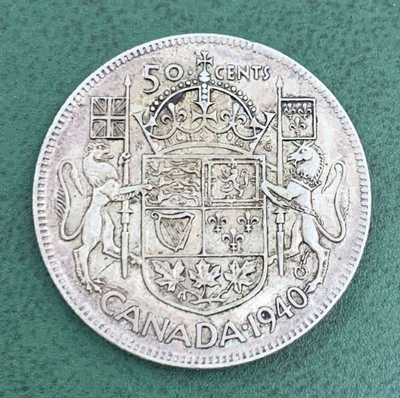 Canada 50 Cents 1940