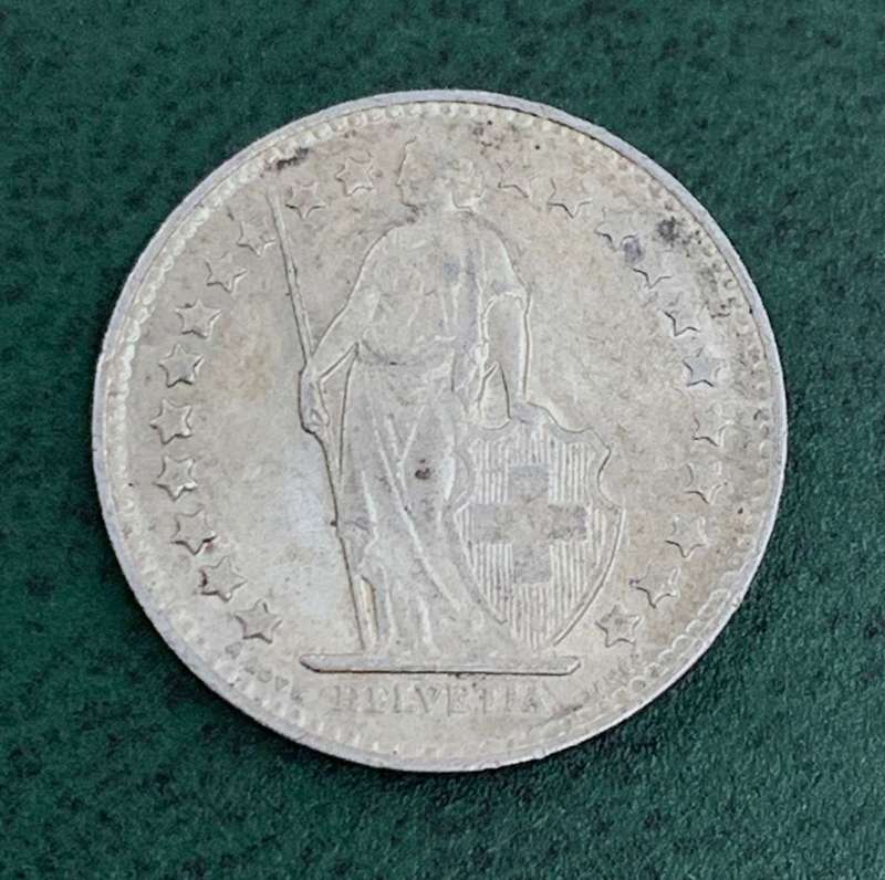 Switzerland 1/2 Franc 1950 - Great condition