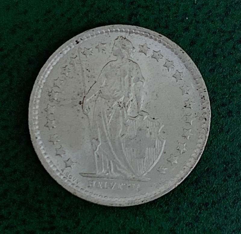 Switzerland 1/2 Franc 1964 - UNC condition