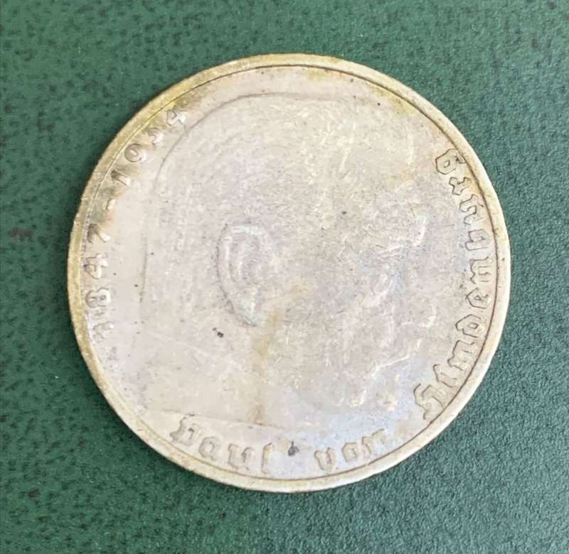 Germany 5 Deutschmark 1938A