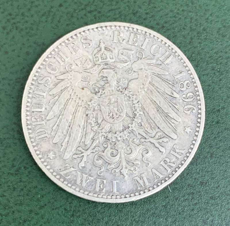 Germany - Prussia 2 Mark 1896