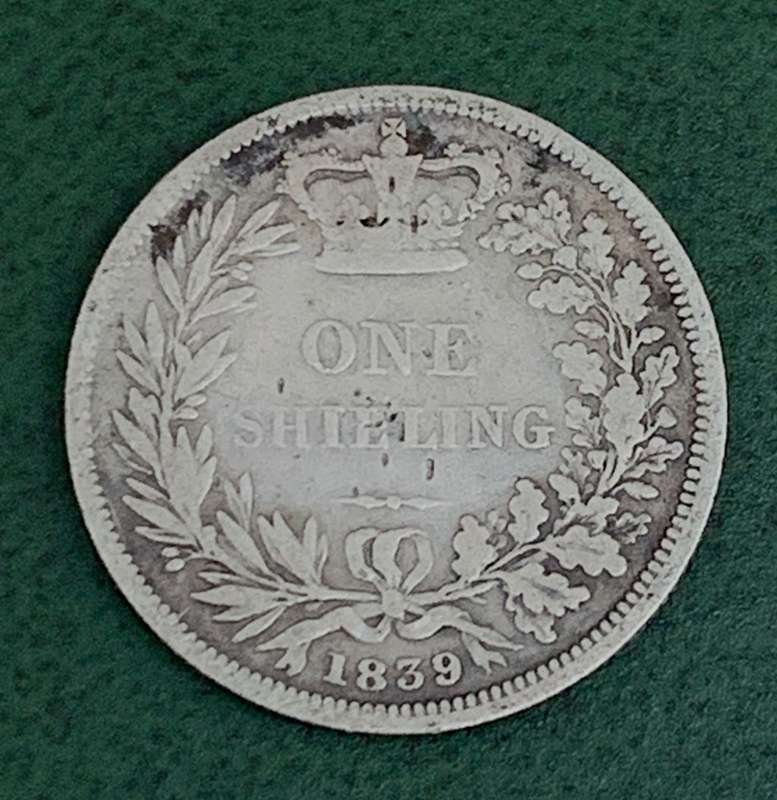 Britain 1 Shilling 1839