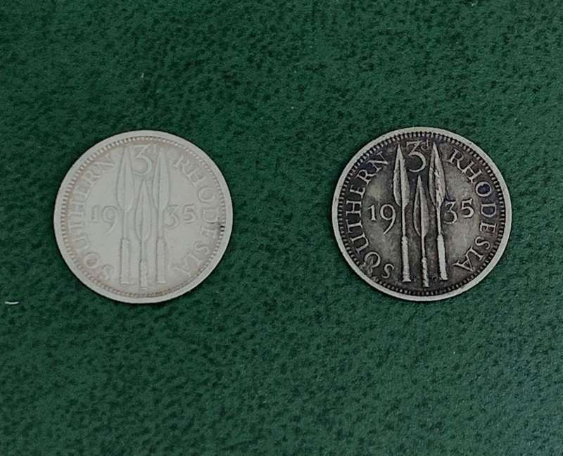 Southern Rhodesia Threepence 1935