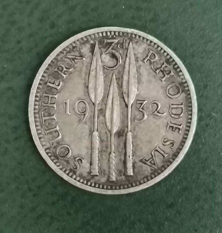 Southern Rhodesia Threepence 1932