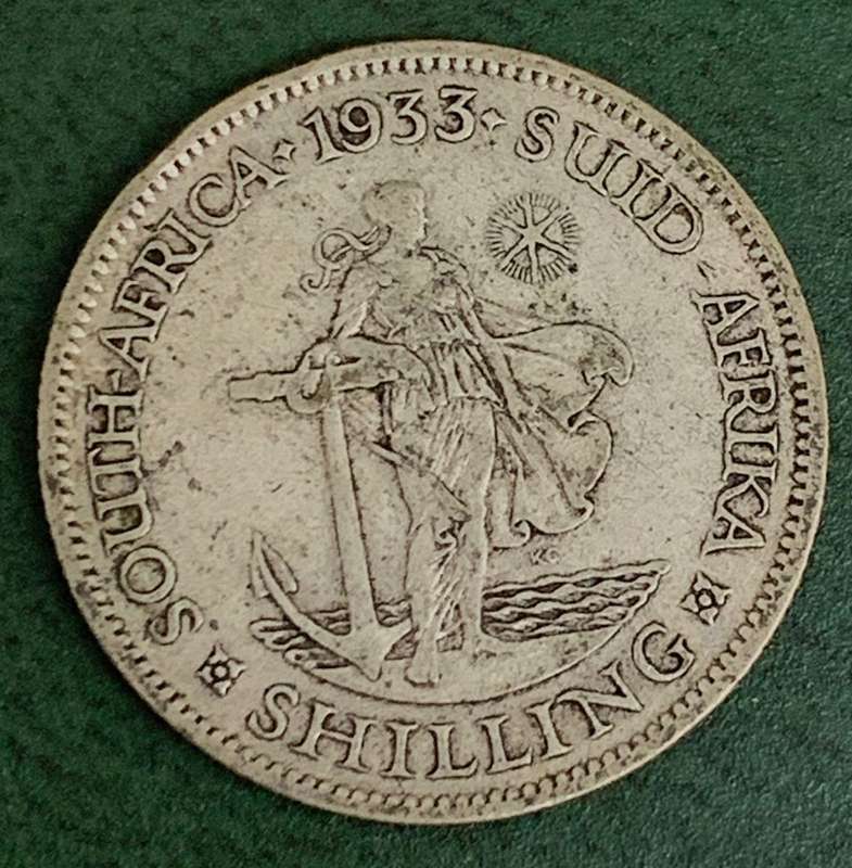 Union 1 Shilling 1933