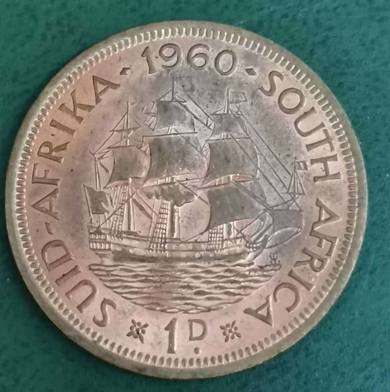 Union Penny 1960 - aUNC condition