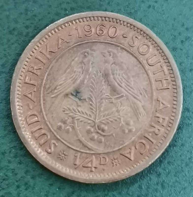 Union 1/4 Penny 1960
