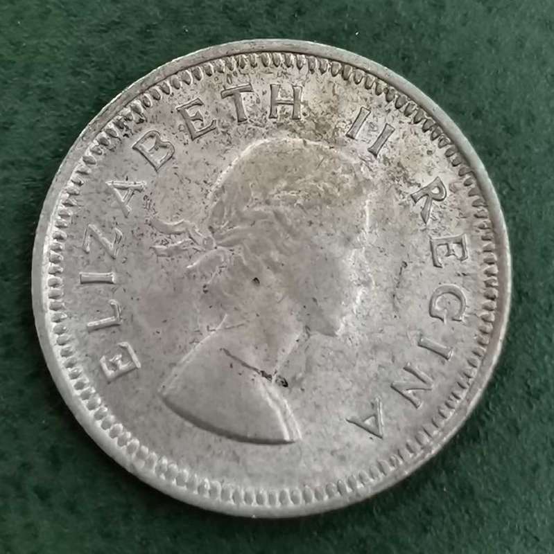 Union Threepence 1959 - UNC condition