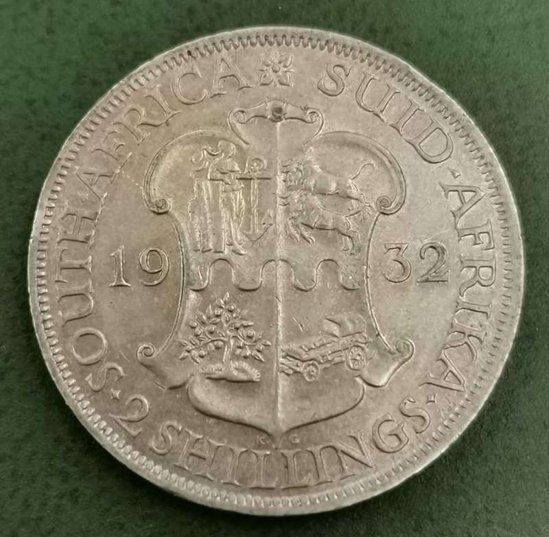 Union 2 Shillings 1932 - Excellent condition