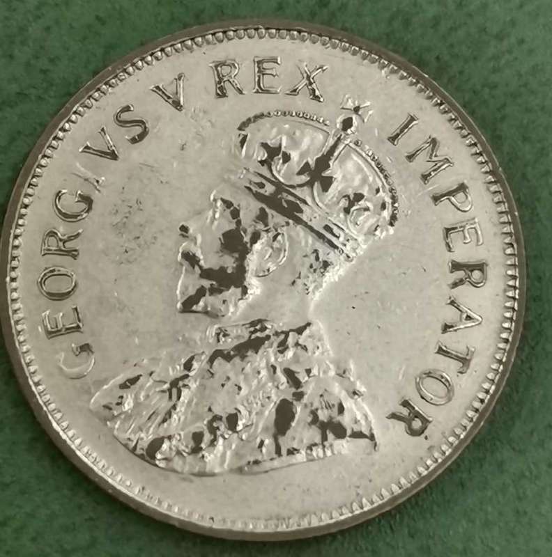 **R1 Auction**  Union 1/2 Penny 1932 - Silver Colour