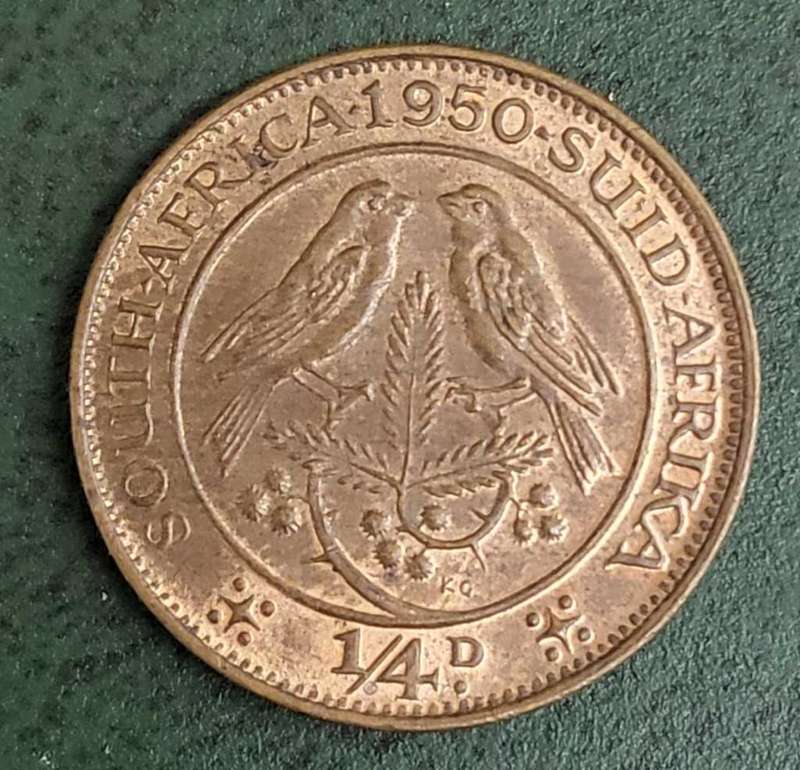 Union 1/4 Penny 1950