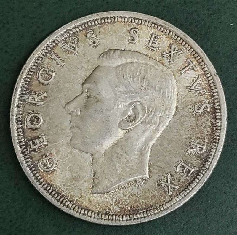 Union 5 Shillings 1949 - UNC condition
