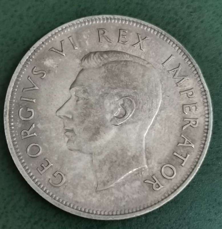 Union 2,5 Shilling 1937 - Great condition(EF to EF+)