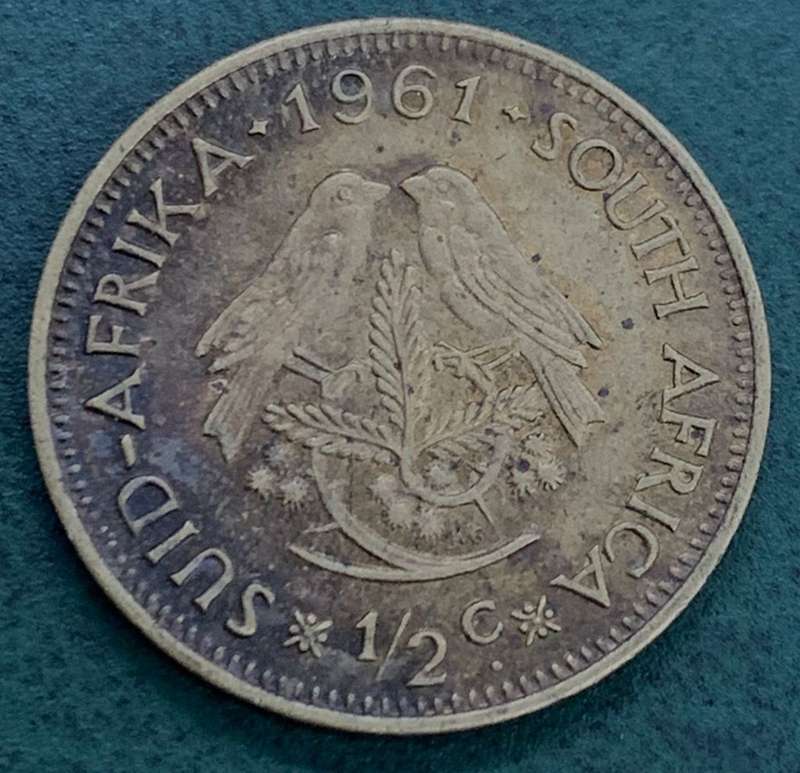 RSA 1/2 Cent 1961