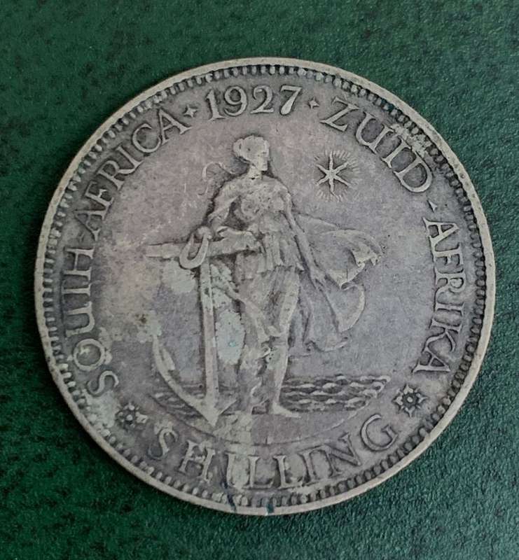 Union 1 Shilling 1927 - Nice condition