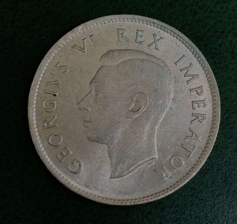 Union 2 Shillings 1941 - aUNC condition