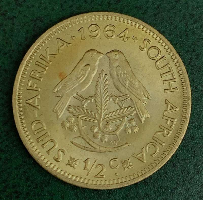 RSA 1/2 Cent 1964 - Beautiful condition