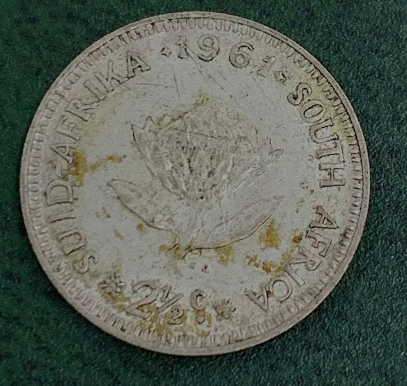 RSA 2,5 Cents 1961
