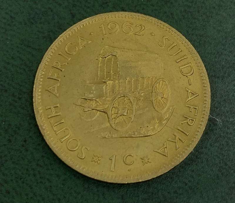Discount!!! RSA 1 Cent 1962