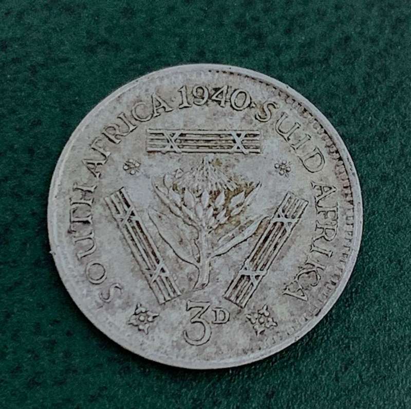 Union Threepence 1940