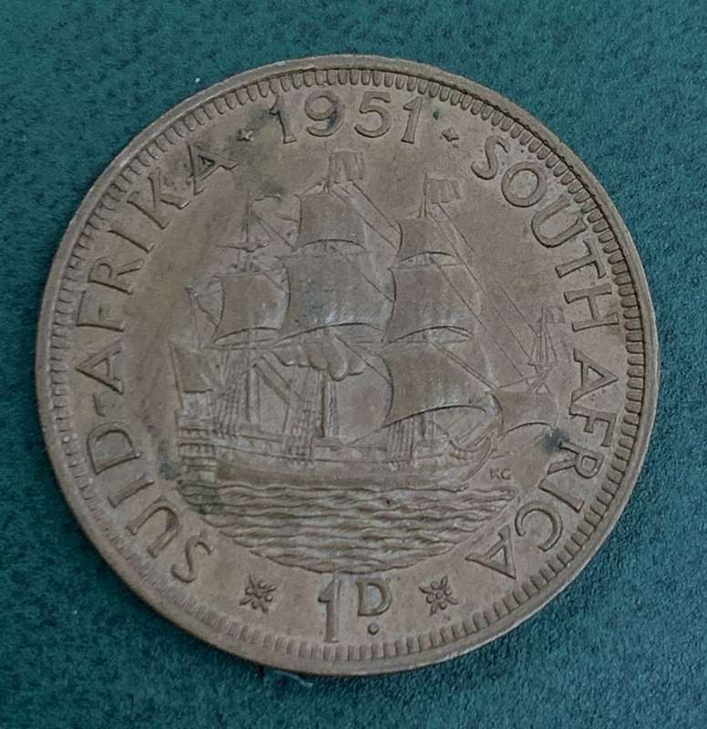 Union 1 Penny 1951 - Great condition