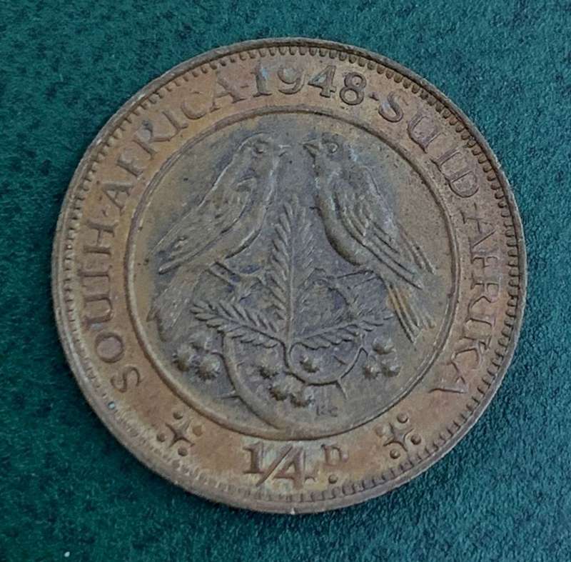 Union 1/4 Penny 1948