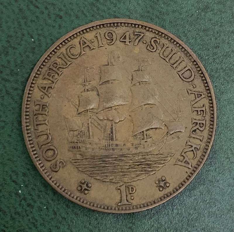 Union 1 Penny 1947