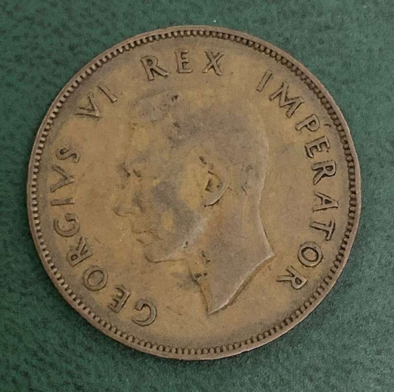 Union 1 Penny 1947