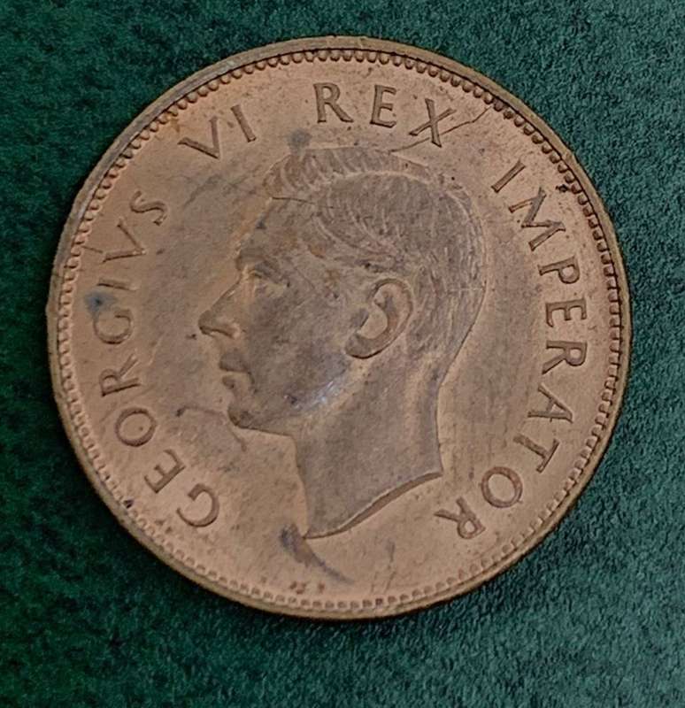 Union 1/4 Penny 1947