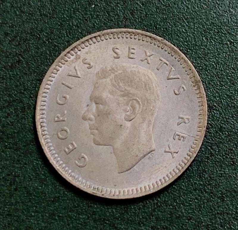 Union Threepence 1951